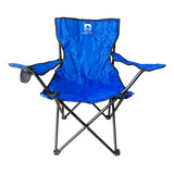 Cadeira Camping E Pesca Dobrável Com Porta Copos E Bolsa