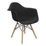 Cadeira Charles Eames Eiffel Design Wood