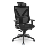 Cadeira Darix X Slider Braços 3d Pu Plaxmetal Nacional Nr17