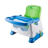 Cadeira De Alimentação Refeição Portátil Para Bebê Até 24kg Azul Multmaxx