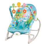 Cadeira De Balanço E Descanso C Som Bebe Musical Zippy Toys