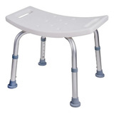 Cadeira De Banho Banqueta D1 Dellamed Altura Regulavel 135kg