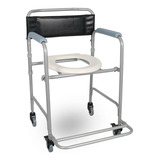 Cadeira De Banho Higiênica D30 Até 100kg Adulto Dellamed