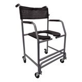 Cadeira De Banho Obeso Big Lx Jaguaribe 160 Kg 50 Cm Cinza