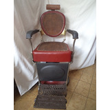 Cadeira De Barbeiro Antiga