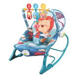 Cadeira De Descanso E Balanço Bebê Musical Funtime Maxi Baby Felix Leão