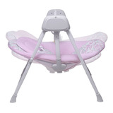 Cadeira De Descanso Para Bebê Infantil Automática Balance Baby Style Rosa