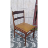 Cadeira De Designer Antiga Em Jacaranda Caviuna Anos 60 70 