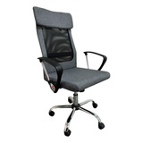 Cadeira De Escritório Diamond Ergonômica Secretária Telada