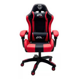 Cadeira De Escritório Efa Gaming R Gamer Ergonômica Vermelha