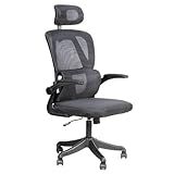 Cadeira De Escritório Ergonômica Giratória Com Apoio De Braços 150kg 3D Plus Preta 
