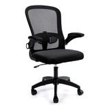 Cadeira De Escritorio Ergonomica Preta Com Estofado De Mesh Cor Preto Material Do Estofamento Espuma