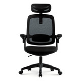 Cadeira De Escritorio Ergonômica Preta Elements Astra