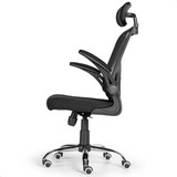 Cadeira De Escritório Presidente Giratória Ergonômica Preta