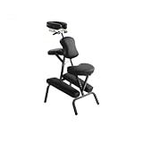 Cadeira De Massagem Quick Portátil Dobrável Shiatsu Cor Preto Gold