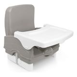 Cadeira De Refeição Smart Portátil 2 Posições De Altura 6 Meses Até 23kg Cinza Cax00438 Cosco Kids