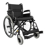 Cadeira De Roda Dobrável Confortável D400 Assento 44cm 120kg