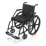 Cadeira De Rodas Dobrável 44cm 100kg Pl4002 Prolife Cor Preto