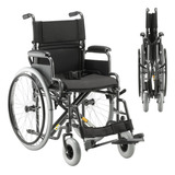 Cadeira De Rodas Dobrável D400 120kg Impermeável Com Cinto