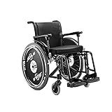 Cadeira De Rodas Em Alumínio Ágile 48cm Preta Baxmann Jaguaribe