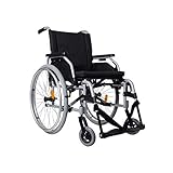 Cadeira De Rodas Manual Dobrável Em Alumínio Modelo Start M1 Ottobock 40 Cm