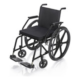 Cadeira De Rodas Prática 44cm Com Pneu Maciço Pl4001 Prolife