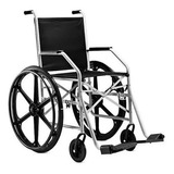 Cadeira De Rodas Simples Pneu Anti Furo Para  90kg Jaguaribe