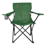 Cadeira Dobrável Nautika Alvorada Verde Camping