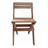 Cadeira Dobrável Pinus Cor Cerejeira