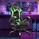 Cadeira Ergonomica Gamer Verde 