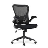 Cadeira Escritorio Ergonomica E Confortável DT3 Vita Com Revestimento Mesh Spandex Tecido Softex Braço Retrátil Até 90 Suporta Até 120kg E Altura Máx De 1 75m Black 
