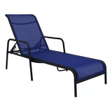 Cadeira Espreguiçadeira Sling De Piscina Jardim Área Externa