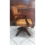 Cadeira Estilo Xerife Antiga Pta Para Estofar only Wood998 