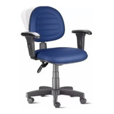 Cadeira Executiva Ergonomica Nr17 Azul Marinho