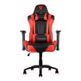 Cadeira Gamer De Escritório Thunderx3 Tgc12 Black E Red