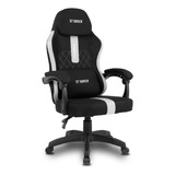 Cadeira Gamer Ergonômica Cor Preto cinza Tecido Nylon Gt Mercury Goldentec