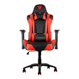 Cadeira Gamer Escritório Thunderx3 Tgc12 Black E Red