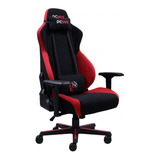 Cadeira Gamer Reclinável Estofada Com Regulagem Vermelho
