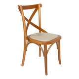 Cadeira Jantar Telinha Palha Rattan Paris Katrina X Mel