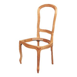 Cadeira Luiz Felipe Estrutura Em Madeira Maciça No Osso