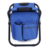 Cadeira Mochila Banco Dobravel Bolsa Semi Termica 2 Em 1
