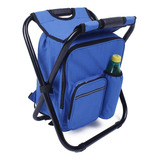 Cadeira Mochila Banqueta Bolsa Semi Termica Camping Pesca