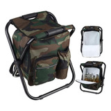 Cadeira Mochila Banqueta Bolsa Semi Termica Camping Pesca
