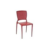 Cadeira Monobloco Safira Vermelha 92048040 Tramontina