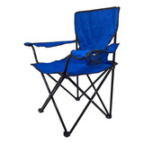 Cadeira Para Camping Dobravel Portatil Oasis120 Kg Azul Clar