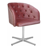 Cadeira Para Mesa De Jantar Estofada Poltrona Giratória Lua