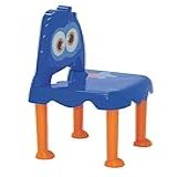 Cadeira Plástica Infantil Montável Monster Tramontina Azul Laranja