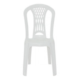 Cadeira Plástica Sem Braços Branca Laguna