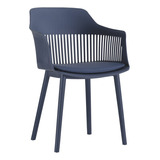 Cadeira Polipropileno Marcela Azul Marinho D