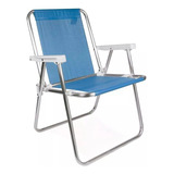 Cadeira Praia Mor De Aluminio Sannet